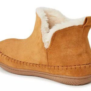 Men's Alpine by Dearfoams Brixen Bootie Slippers, Color: Whiskey, Size: L(11-12)